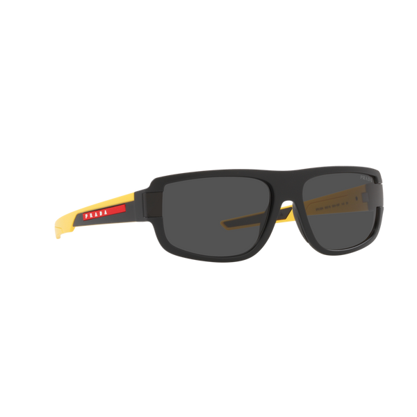 Prada Linea Rossa PS 03WS PS 03WS Black Men's Sunglasses