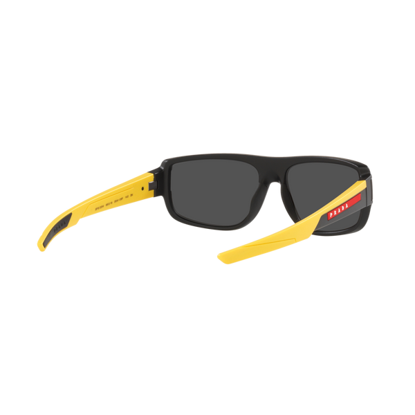 Prada Linea Rossa PS 03WS PS 03WS Black Men's Sunglasses