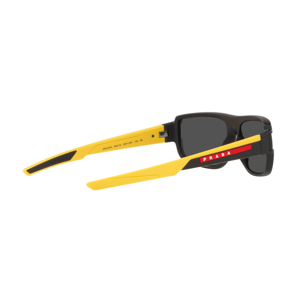 Prada Linea Rossa PS 03WS PS 03WS Black Men's Sunglasses
