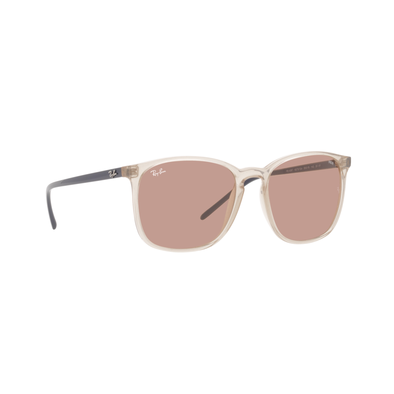 Ray Ban RB4387 RB4387 Brown Unisex Sunglasses