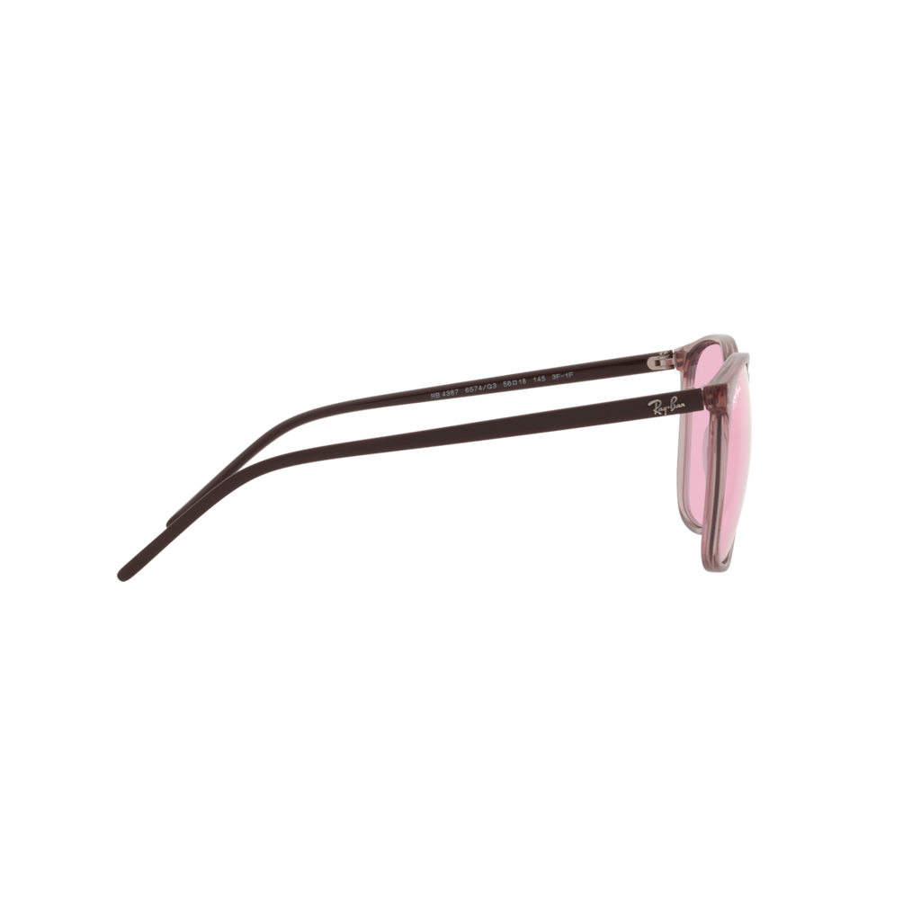 Ray Ban RB4387 RB4387 Purple Unisex Sunglasses