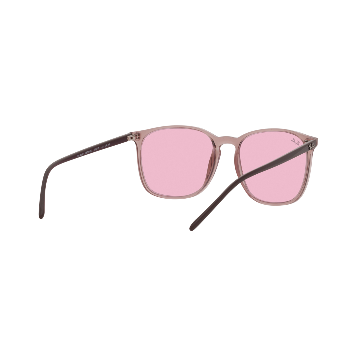 Ray Ban RB4387 RB4387 Purple Unisex Sunglasses