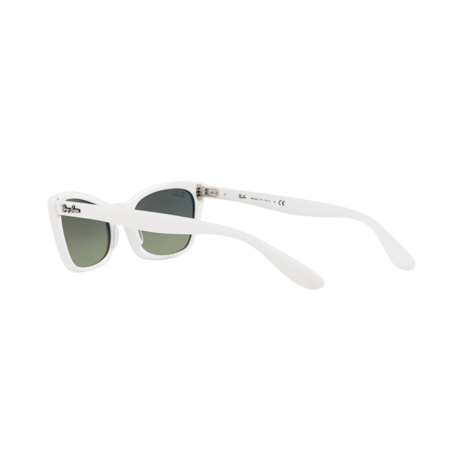 Ray Ban LADY BURBANK RB2299 White Women's Sunglasses