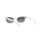 Ray Ban LADY BURBANK RB2299 White Women's Sunglasses