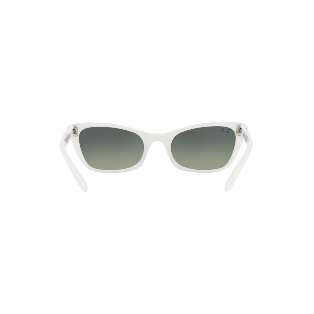 Ray Ban LADY BURBANK RB2299 White Women's Sunglasses