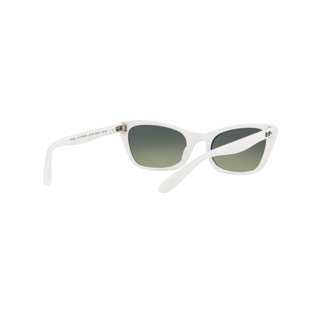 Ray Ban LADY BURBANK RB2299 White Women's Sunglasses