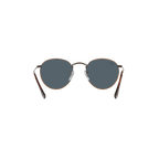 Ray Ban ROUND METAL RB3447 Bronze Men's Sunglasses