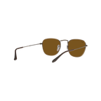 Ray Ban FRANK RB3857 Gold Unisex Sunglasses
