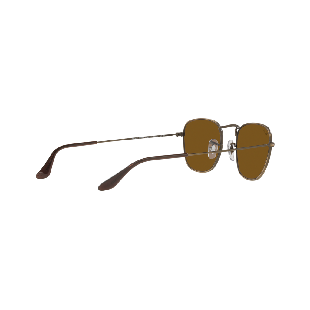 Ray Ban FRANK RB3857 Gold Unisex Sunglasses