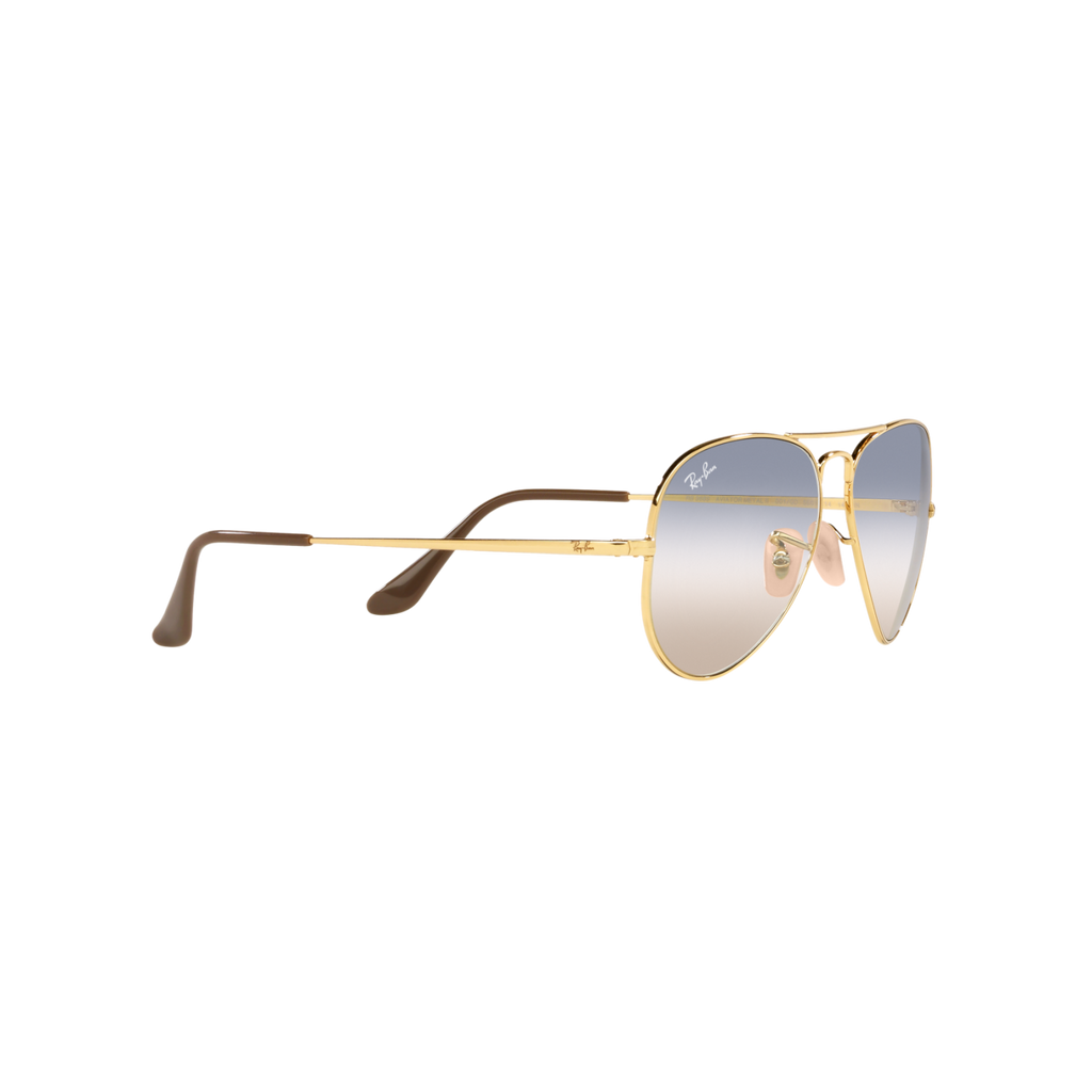 Ray Ban AVIATOR METAL II RB3689 Gold Unisex Sunglasses