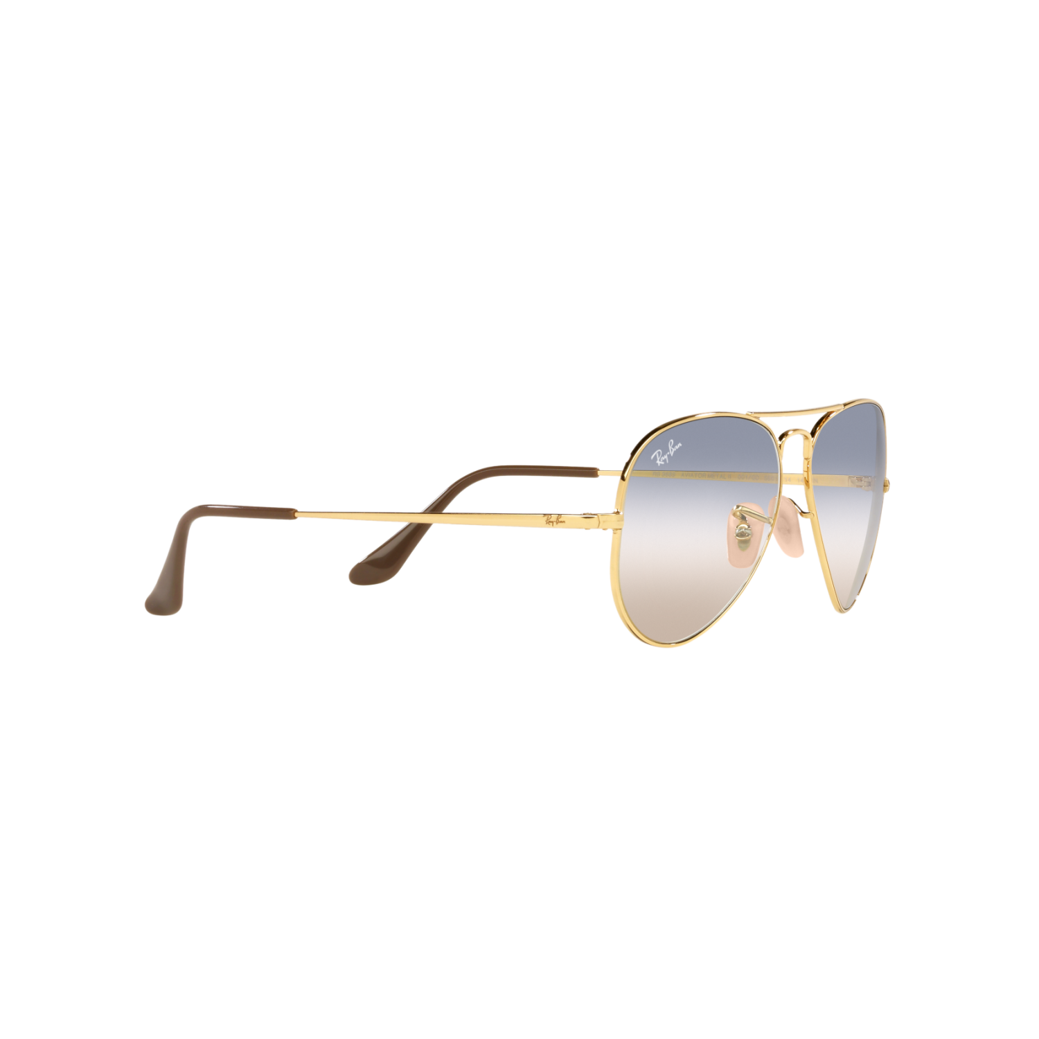 Ray Ban AVIATOR METAL II RB3689 Gold Unisex Sunglasses
