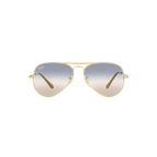 Ray Ban AVIATOR METAL II RB3689 Gold Unisex Sunglasses