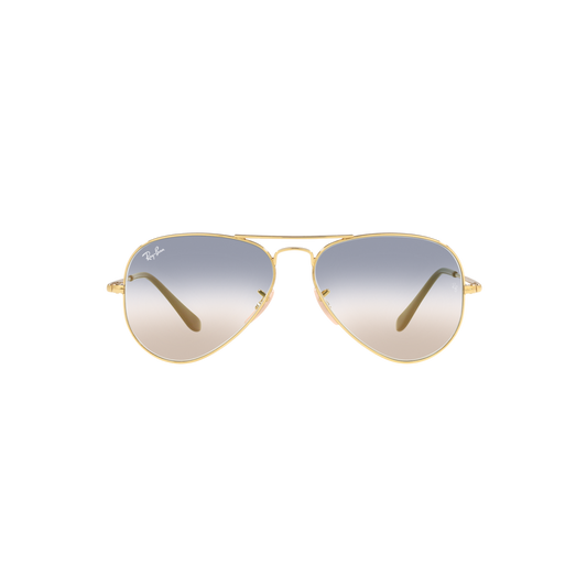 Ray Ban AVIATOR METAL II RB3689 Gold Unisex Sunglasses