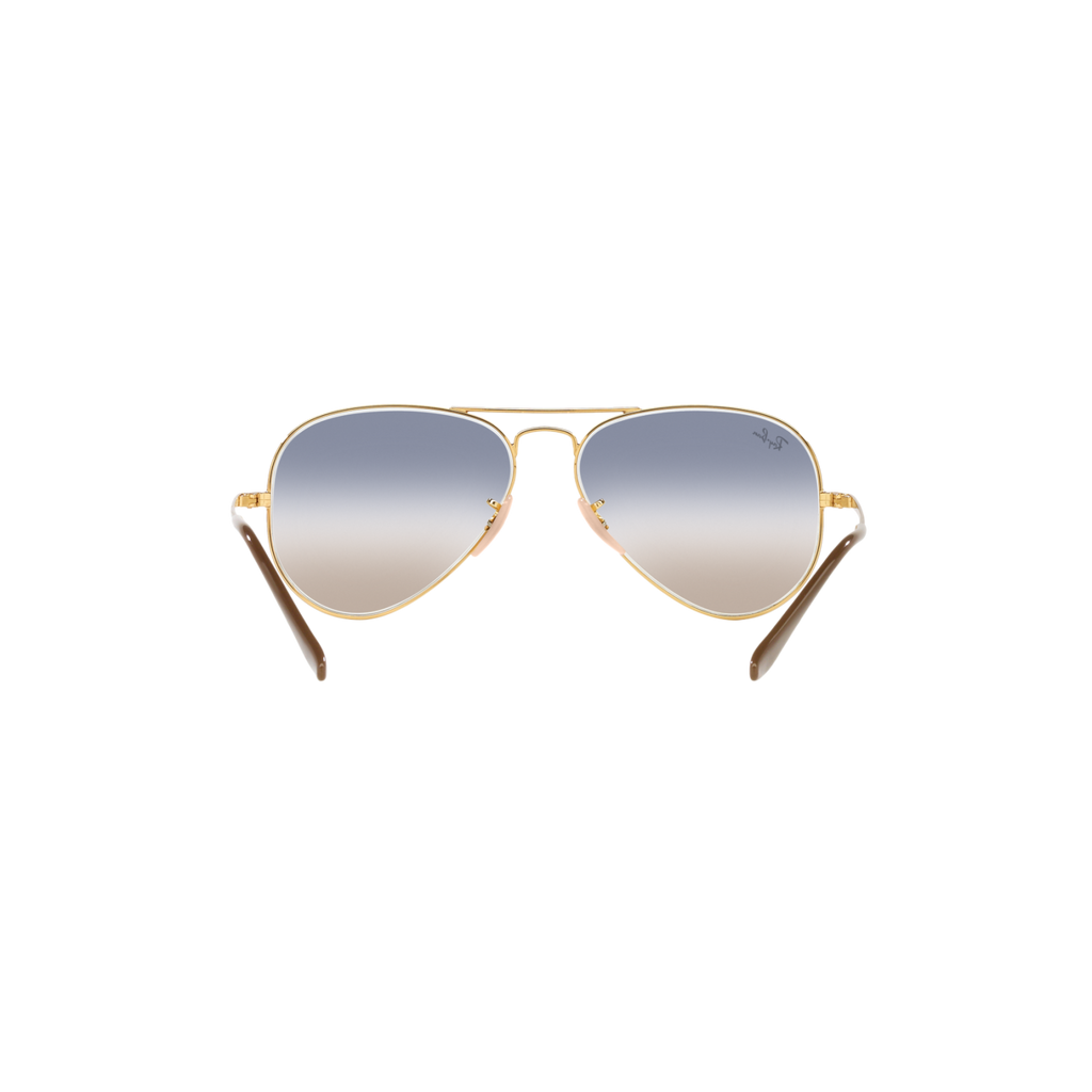 Ray Ban AVIATOR METAL II RB3689 Gold Unisex Sunglasses