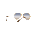 Ray Ban AVIATOR METAL II RB3689 Gold Unisex Sunglasses