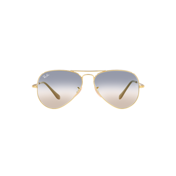 Ray Ban AVIATOR METAL II RB3689 Gold Unisex Sunglasses