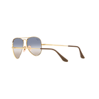 Ray Ban AVIATOR METAL II RB3689 Gold Unisex Sunglasses