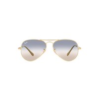 Ray Ban AVIATOR METAL II RB3689 Gold Unisex Sunglasses