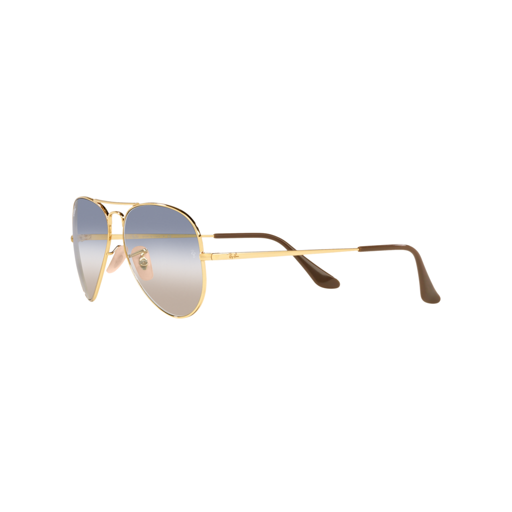 Ray Ban AVIATOR METAL II RB3689 Gold Unisex Sunglasses