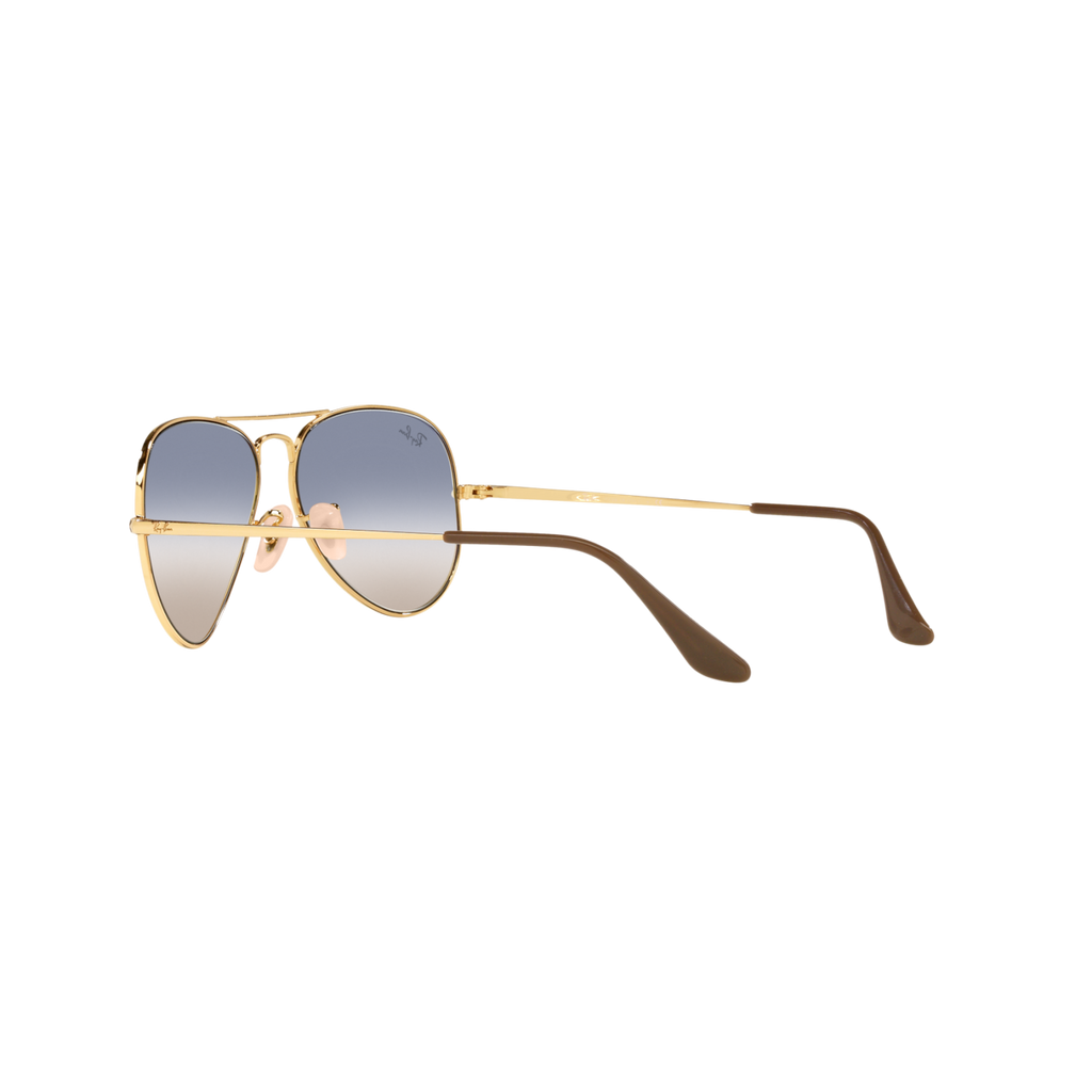 Ray Ban AVIATOR METAL II RB3689 Gold Unisex Sunglasses