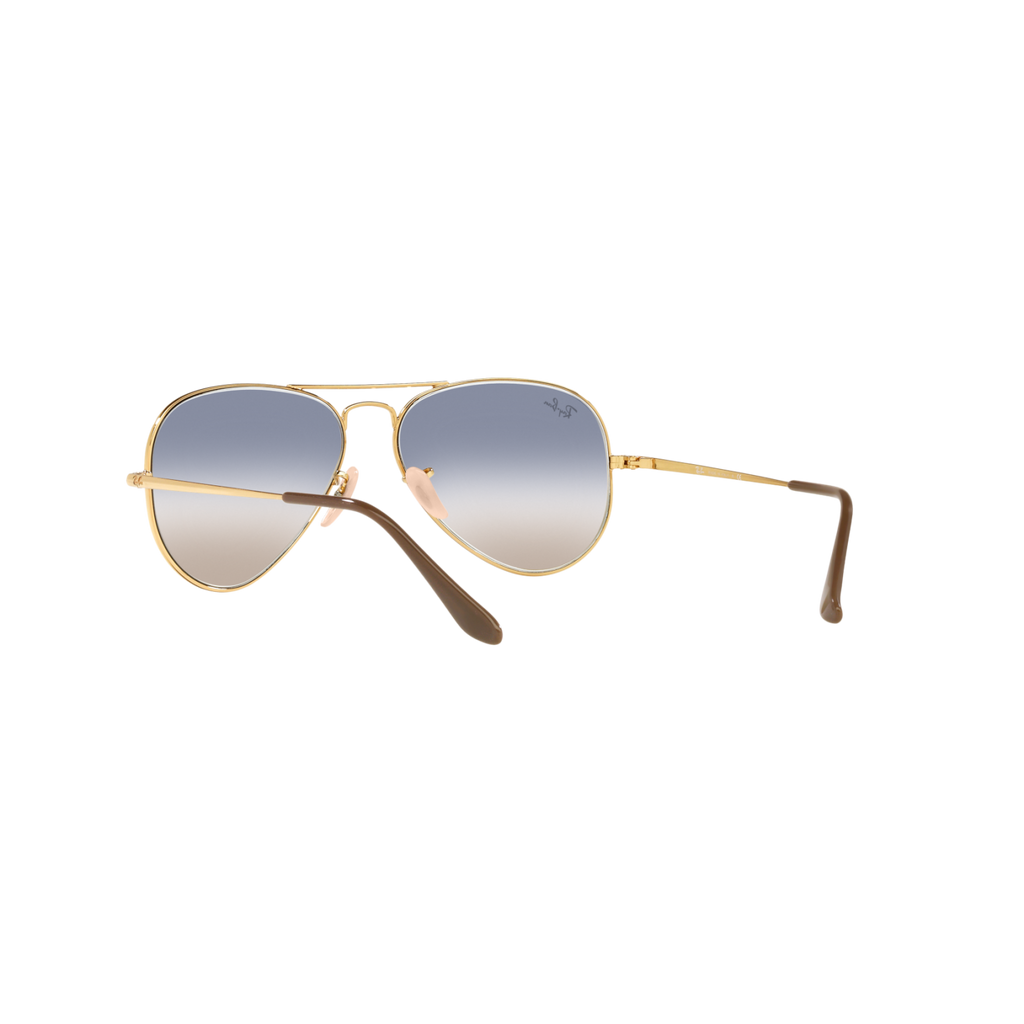 Ray Ban AVIATOR METAL II RB3689 Gold Unisex Sunglasses
