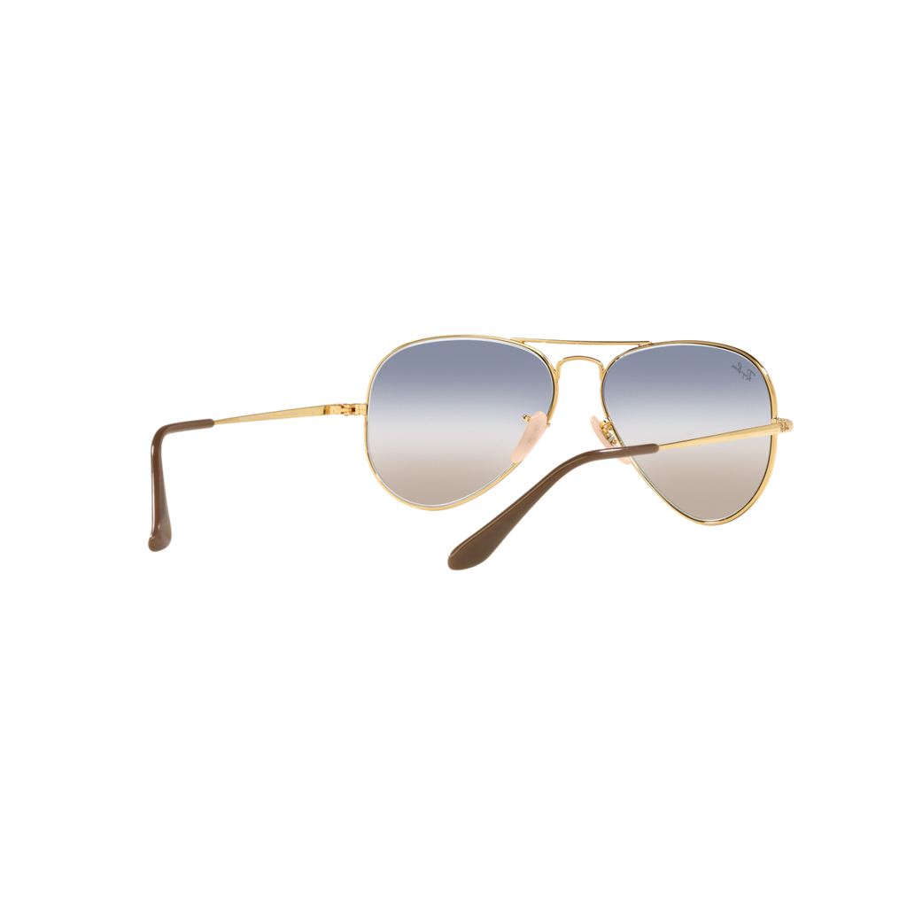 Ray Ban AVIATOR METAL II RB3689 Gold Unisex Sunglasses