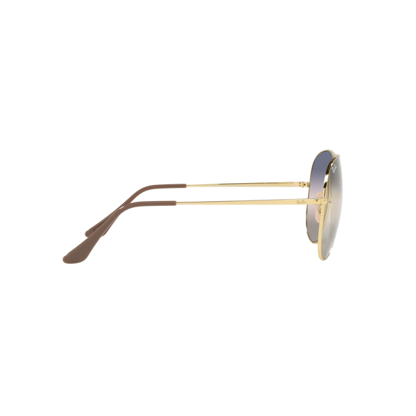Ray Ban AVIATOR METAL II RB3689 Gold Unisex Sunglasses