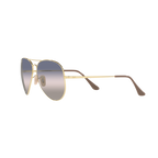 Ray Ban AVIATOR METAL II RB3689 Gold Unisex Sunglasses