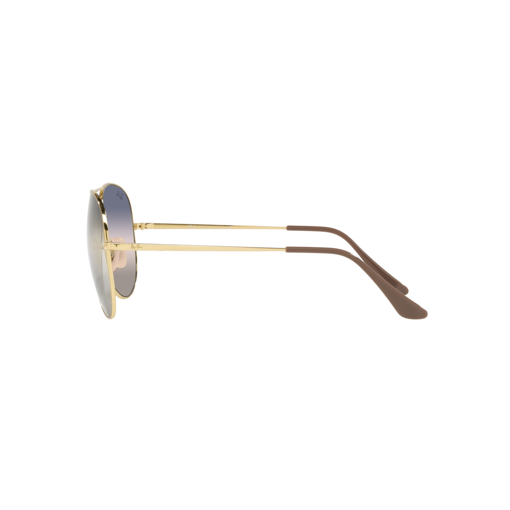 Ray Ban AVIATOR METAL II RB3689 Gold Unisex Sunglasses