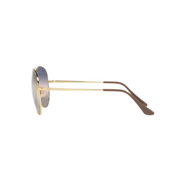 Ray Ban AVIATOR METAL II RB3689 Gold Unisex Sunglasses