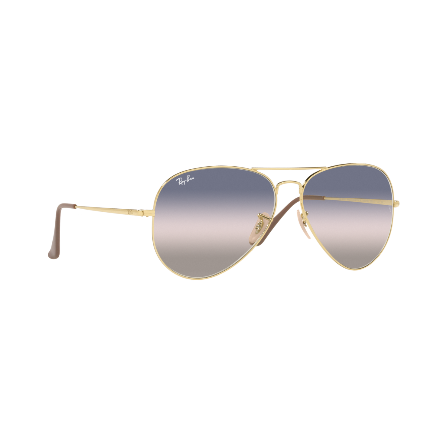 Ray Ban AVIATOR METAL II RB3689 Gold Unisex Sunglasses