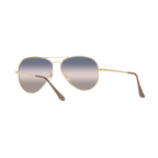 Ray Ban AVIATOR METAL II RB3689 Gold Unisex Sunglasses