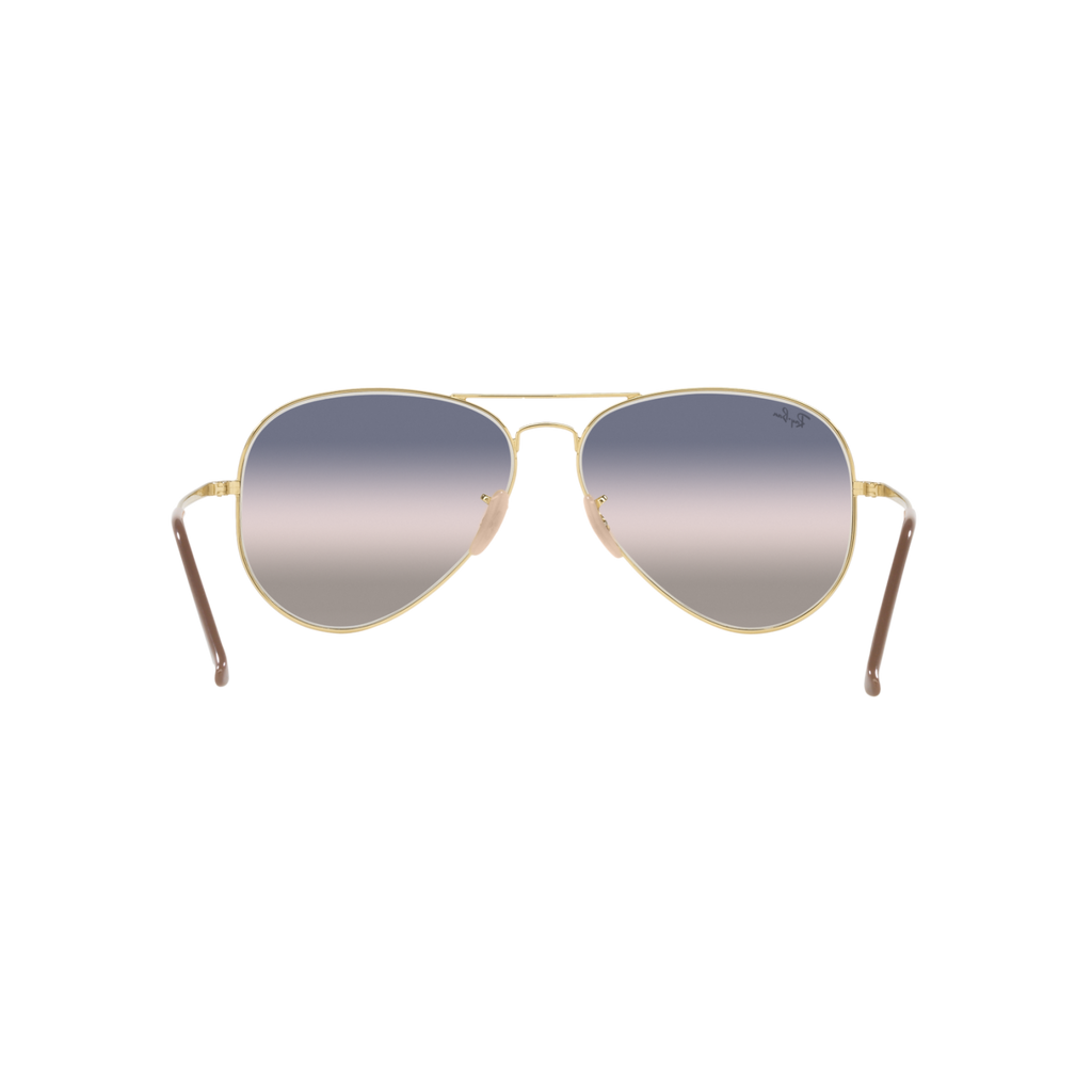 Ray Ban AVIATOR METAL II RB3689 Gold Unisex Sunglasses