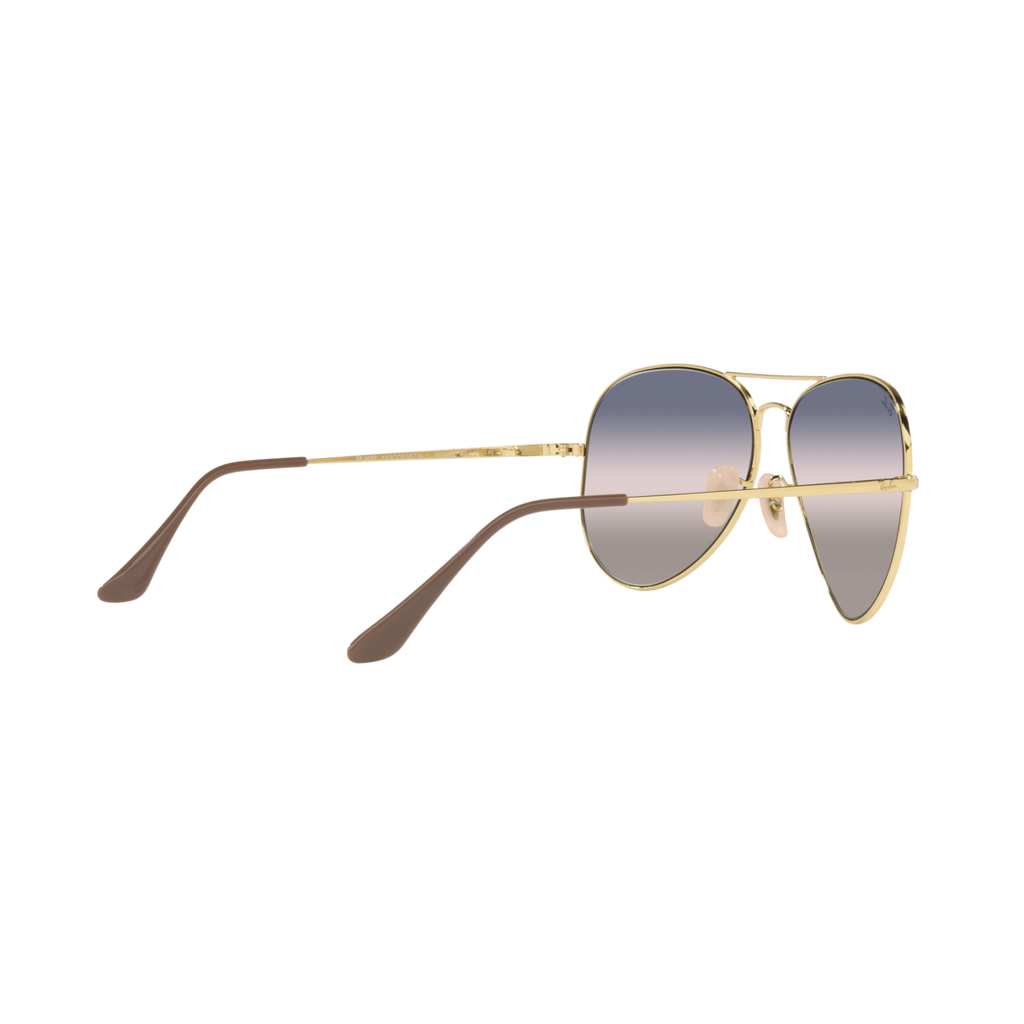 Ray Ban AVIATOR METAL II RB3689 Gold Unisex Sunglasses