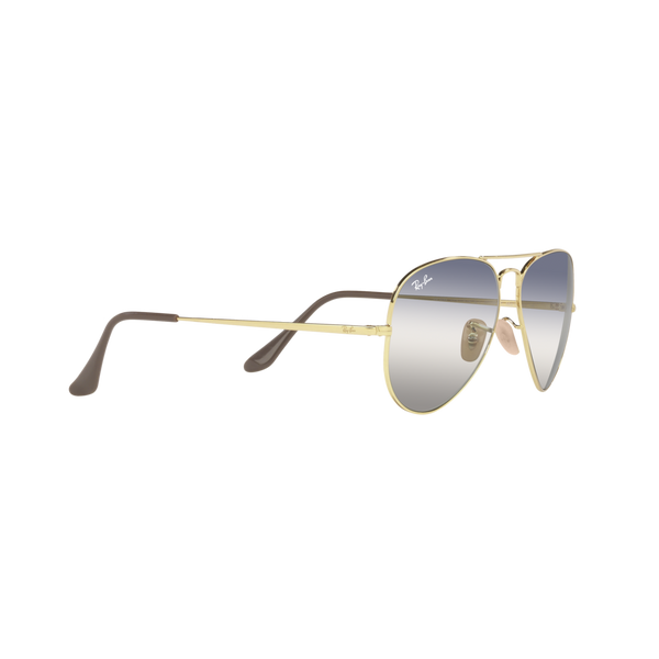 Ray Ban AVIATOR METAL II RB3689 Gold Unisex Sunglasses