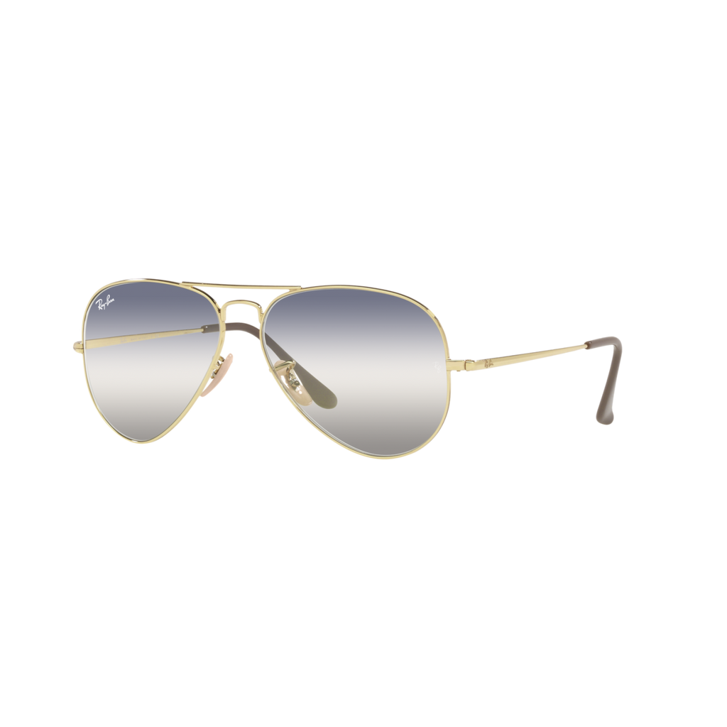 Ray Ban AVIATOR METAL II RB3689 Gold Unisex Sunglasses