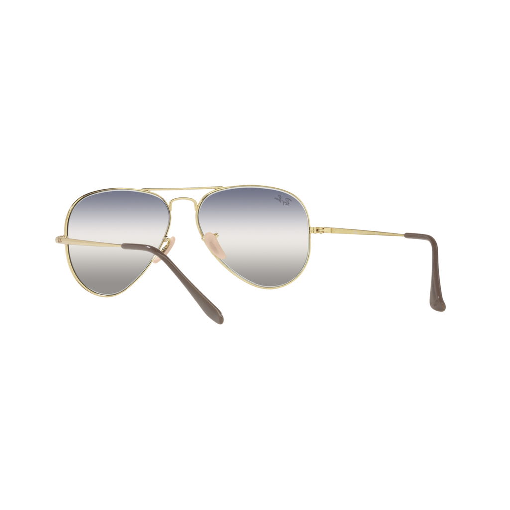 Ray Ban AVIATOR METAL II RB3689 Gold Unisex Sunglasses