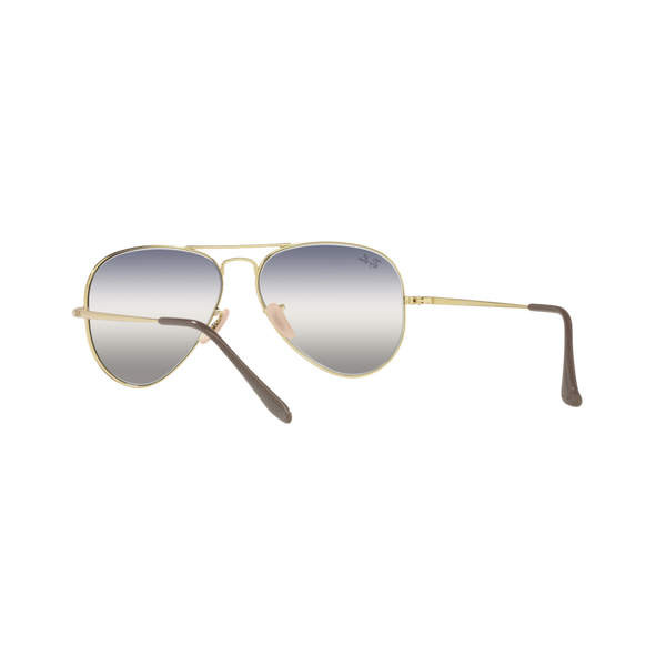 Ray Ban AVIATOR METAL II RB3689 Gold Unisex Sunglasses