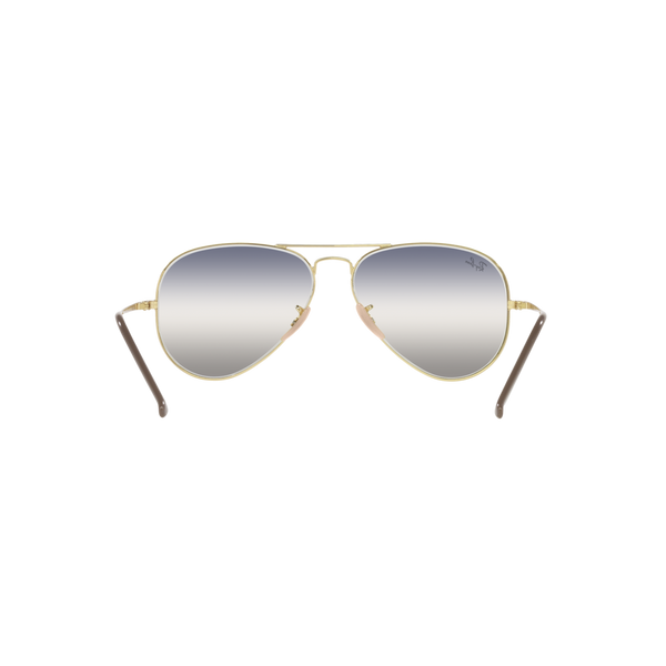 Ray Ban AVIATOR METAL II RB3689 Gold Unisex Sunglasses