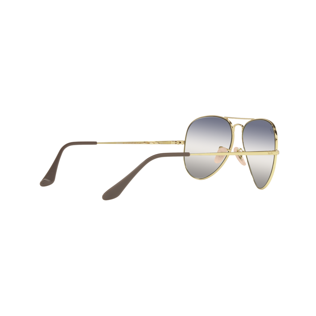 Ray Ban AVIATOR METAL II RB3689 Gold Unisex Sunglasses