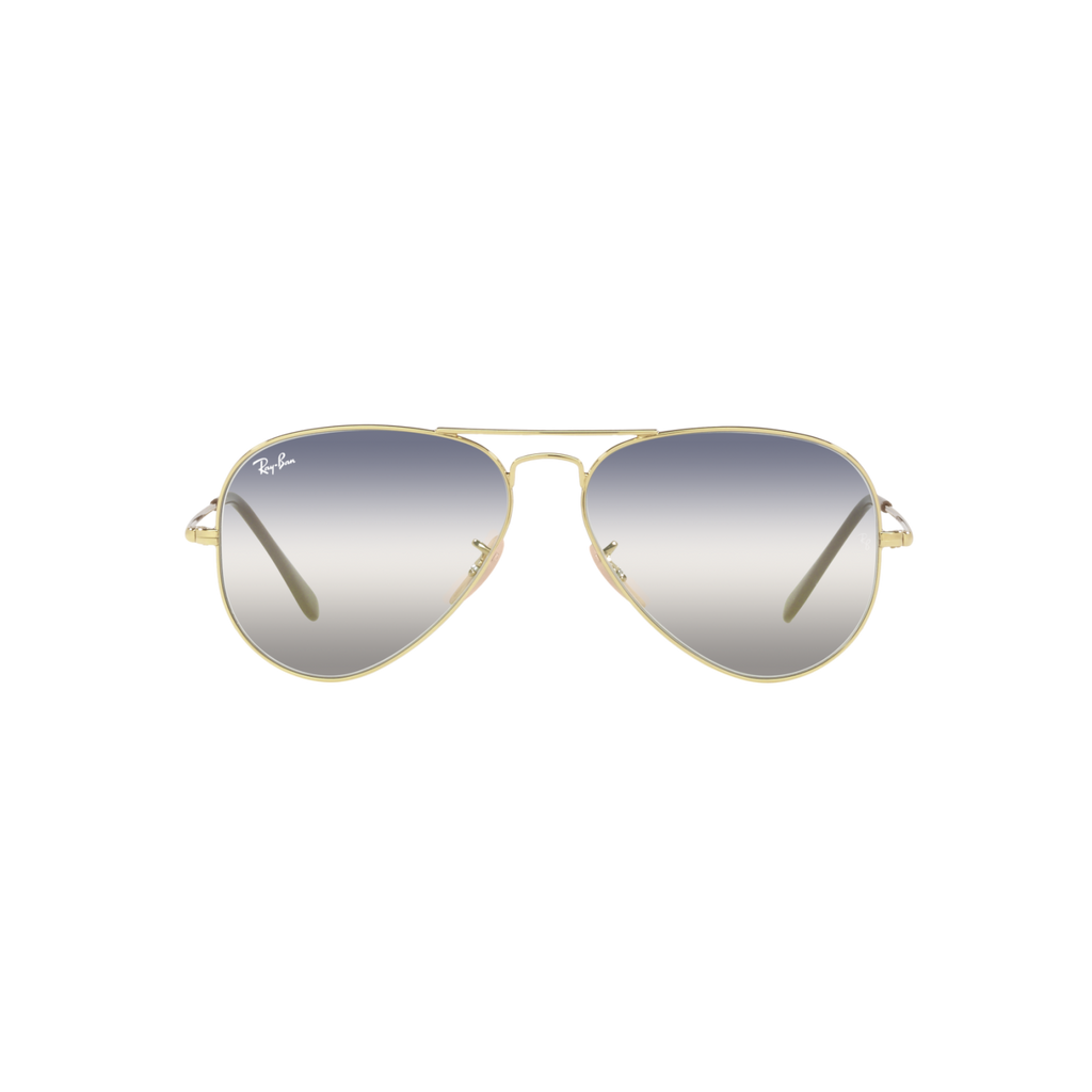 Ray Ban AVIATOR METAL II RB3689 Gold Unisex Sunglasses