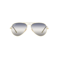 Ray Ban AVIATOR METAL II RB3689 Gold Unisex Sunglasses