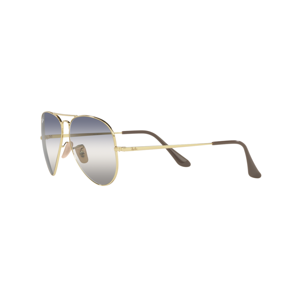 Ray Ban AVIATOR METAL II RB3689 Gold Unisex Sunglasses