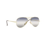 Ray Ban AVIATOR METAL II RB3689 Gold Unisex Sunglasses