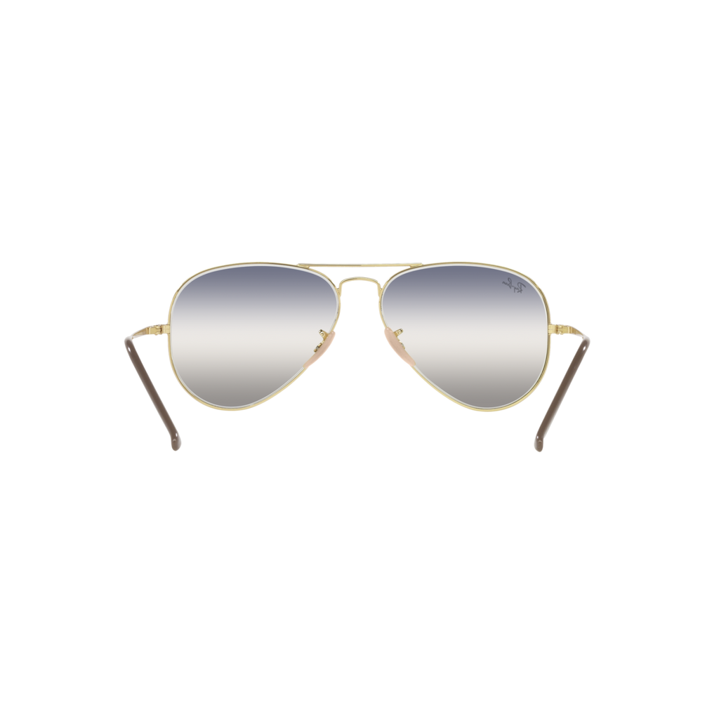 Ray Ban AVIATOR METAL II RB3689 Gold Unisex Sunglasses