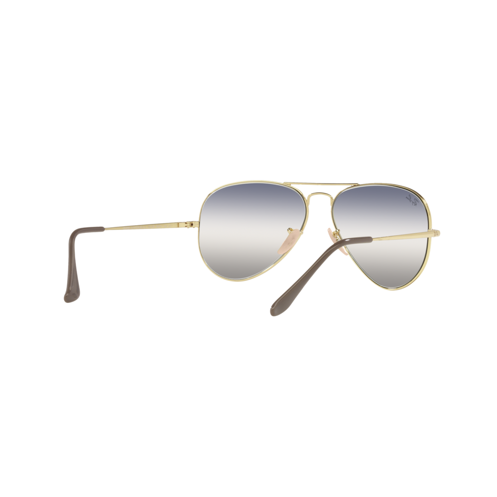 Ray Ban AVIATOR METAL II RB3689 Gold Unisex Sunglasses