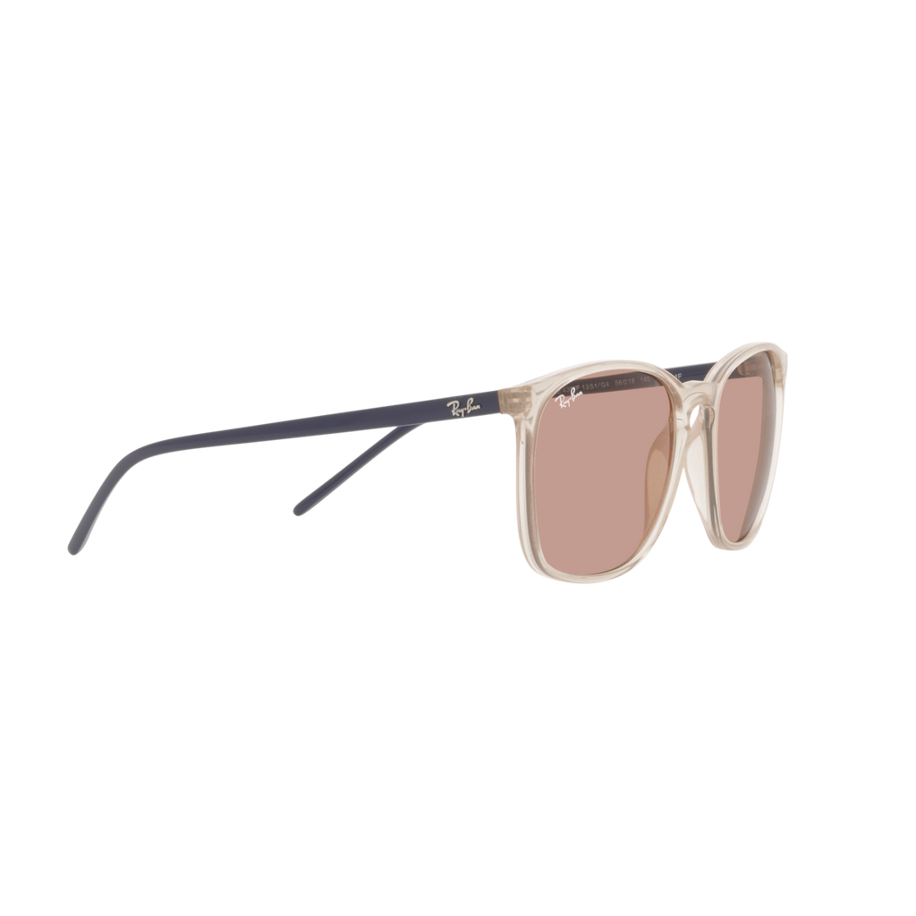 Ray Ban RB4387F RB4387F Brown Unisex Sunglasses