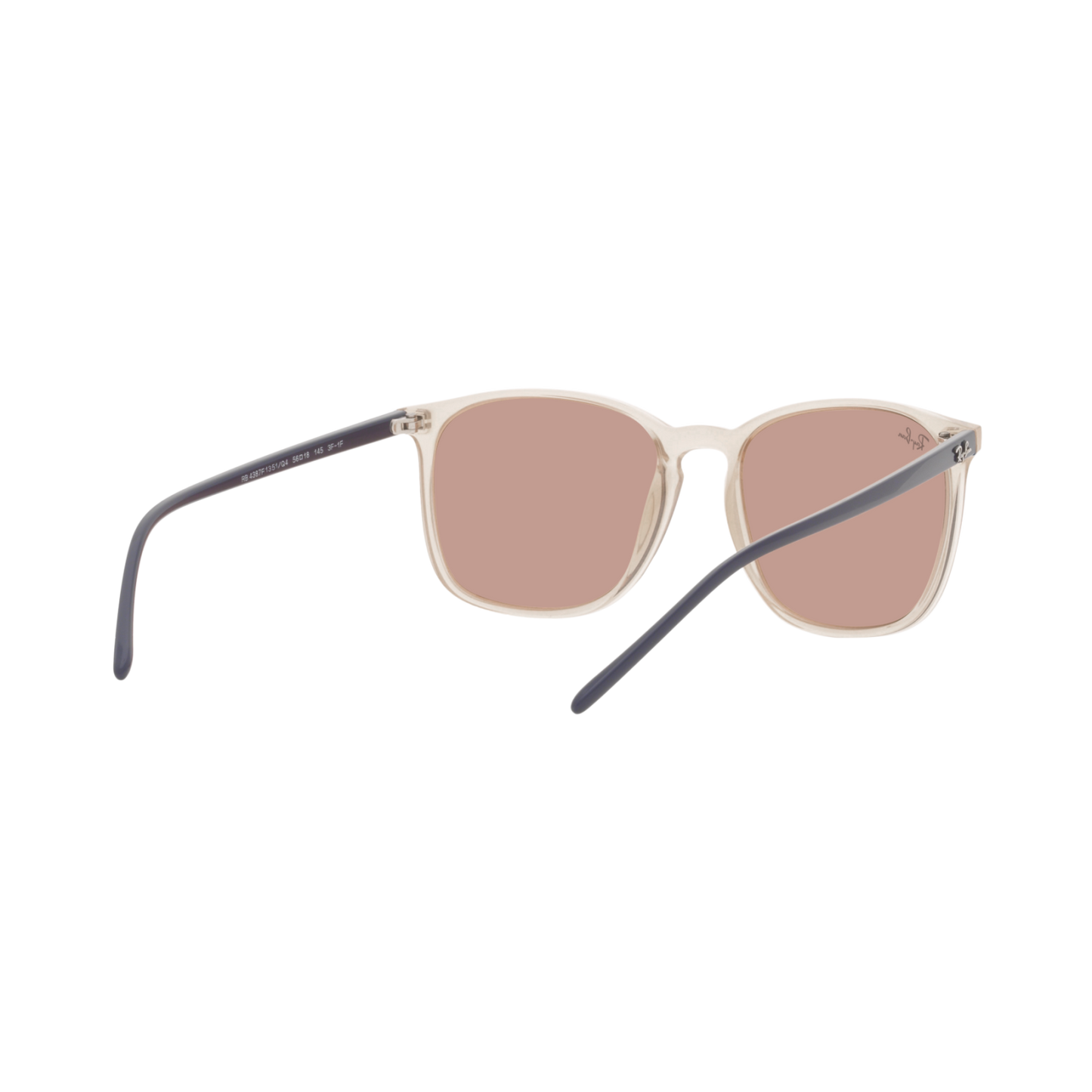 Ray Ban RB4387F RB4387F Brown Unisex Sunglasses