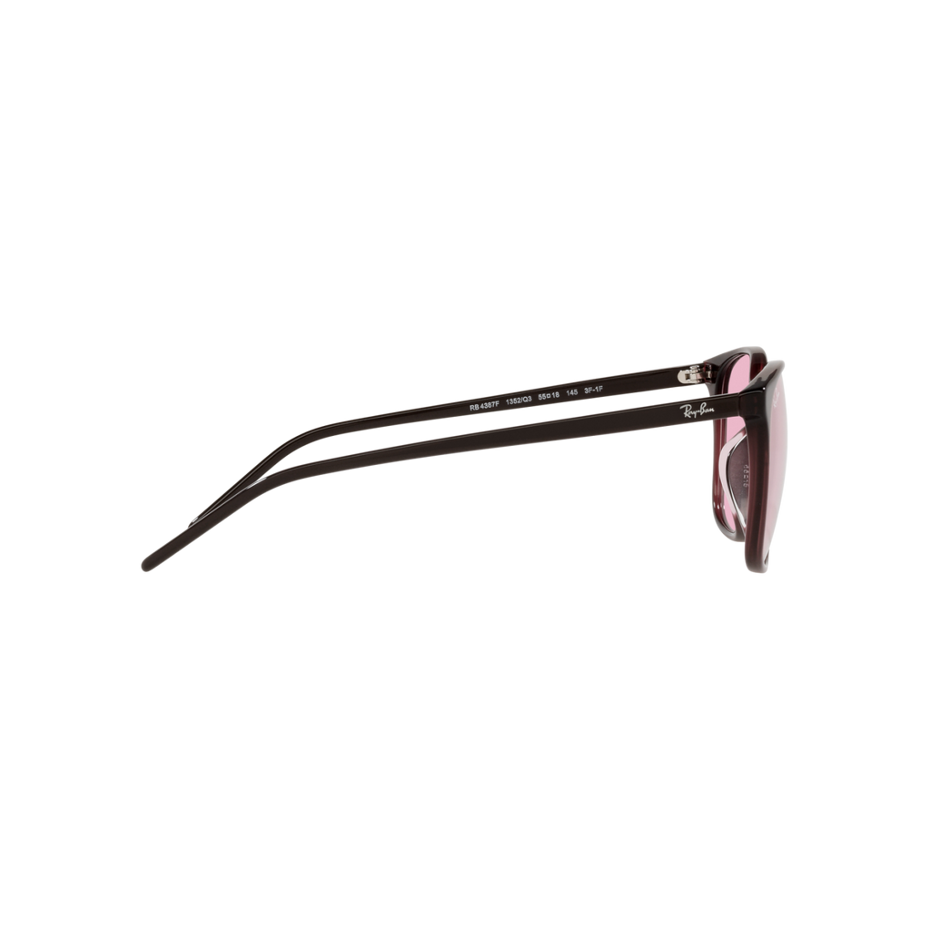 Ray Ban RB4387F RB4387F Purple Unisex Sunglasses