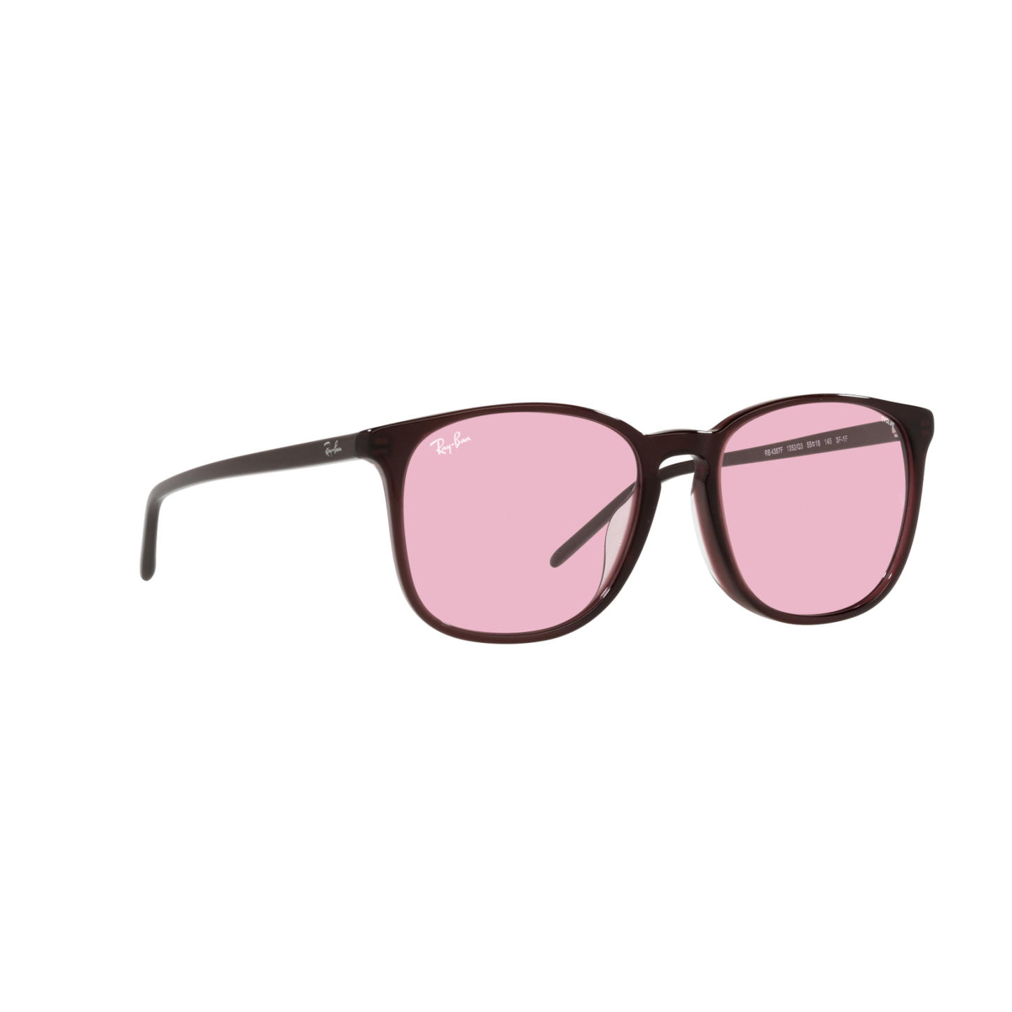 Ray Ban RB4387F RB4387F Purple Unisex Sunglasses